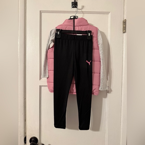 PUMA Youth 3 piece track set Sz small retail $80 - Picture 8 of 8